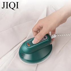 Fer à repasser portable JIQI : semelle en céramique lisse pour des vêtements sans plis